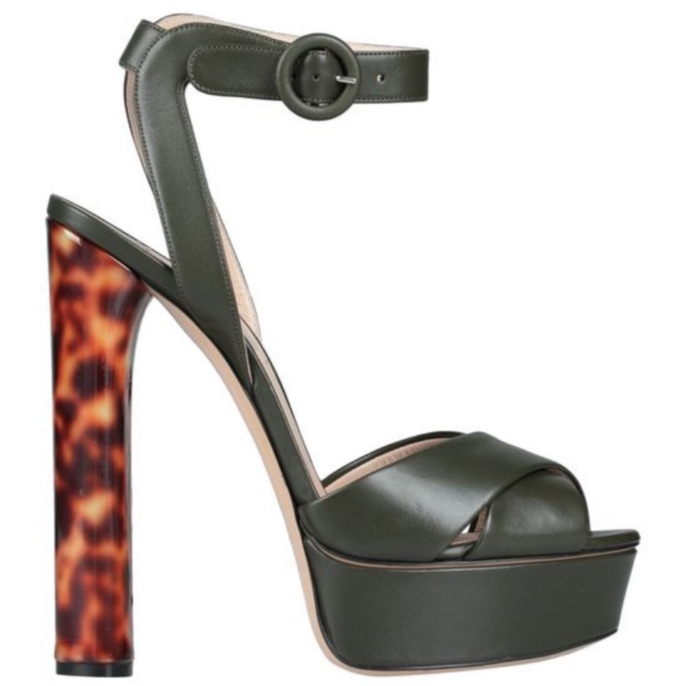 Casadei Platform Heels Size 37 NIB